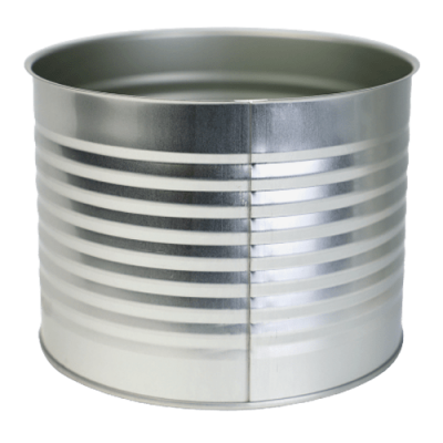 Round Tin Cans 1.8kg Food Container